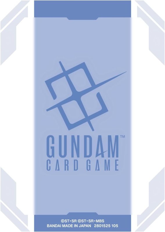 画像1: オフィシャルカードスリーブ 01　【ガンダムカードゲーム ロゴ】 (1)
