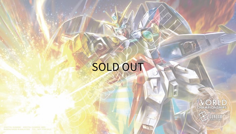 画像1: 特製プレイマット　【ウイングガンダムゼロ】 (1)