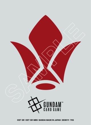 ガンダムカードゲームオフィシャルマットスリーブEX ポメラニアンズ　シャアセット ガンダムカードゲームオフィシャルマットスリーブEX