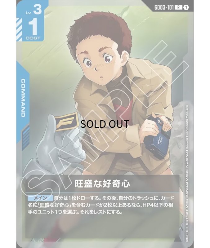 画像1: 〔特価品〕旺盛な好奇心/R【青】《COMMAND》 (1)