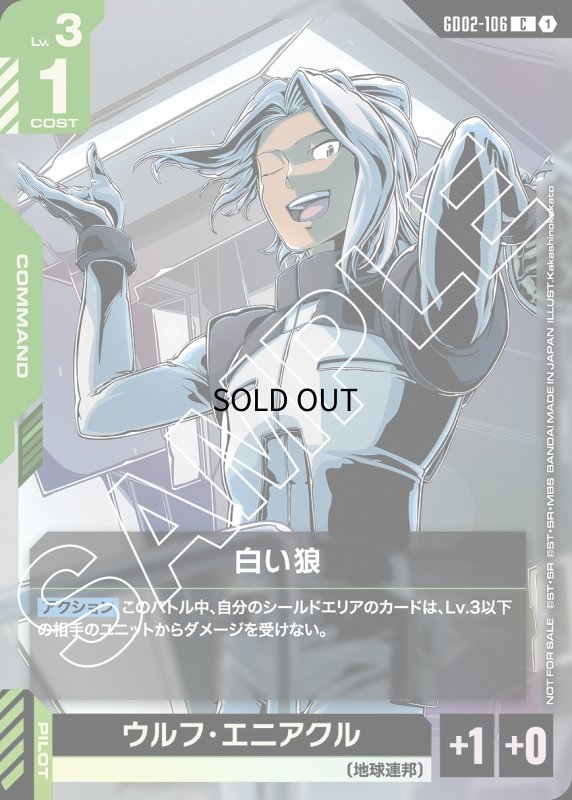 画像1: 白い狼※パイロットスーツ/C【緑】《COMMAND》 (1)